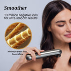 2-in-1 Cordless Hair Straightener Brush – Salon-Smooth Hair Anywhere