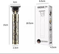 T9 Professional Hair Trimmer for Men | Zero Gap, Titanium T-Blade, LCD Display, USB Rechargeable