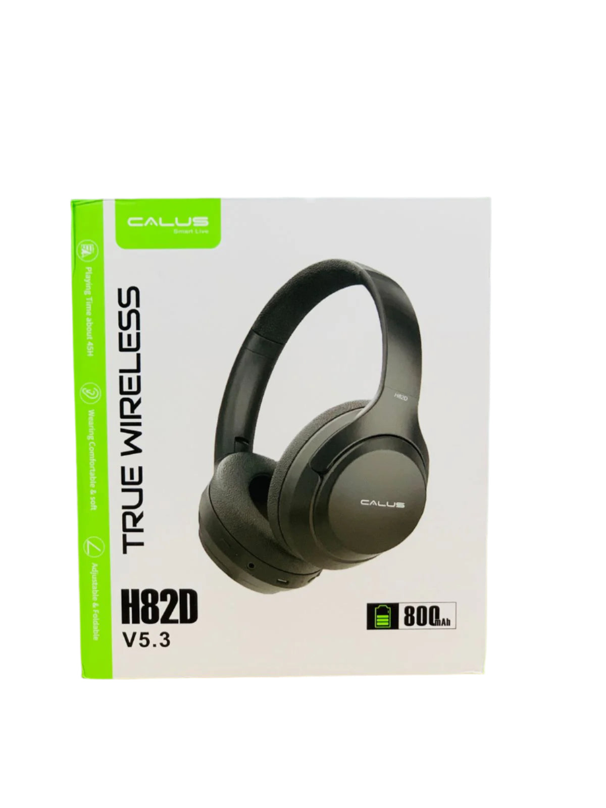 Calus H82D Wireless Bluetooth Headphones | Noise Cancelling, Over-Ear, Built-in Mic, Voice Control