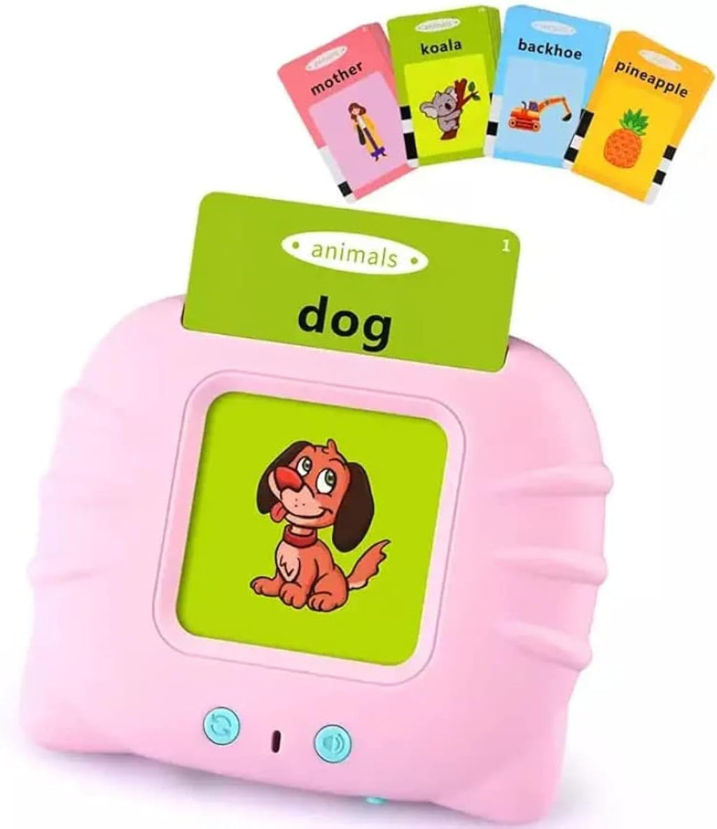 Kids Flash Card Reader Learning Toy | 112 Cards, 224 Sight Words, Preschool Educational