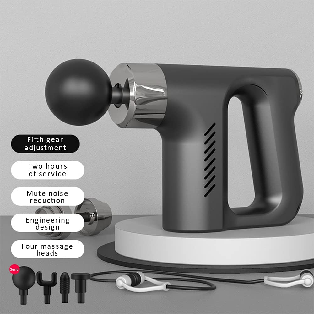 Deep Tissue Percussion Massage Gun – Electric Muscle Massager for Pain Relief