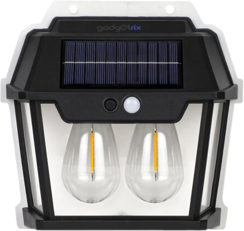 Outdoor Solar Wall Light with Motion Sensor | Wireless, Dusk to Dawn, Weather-Resistant