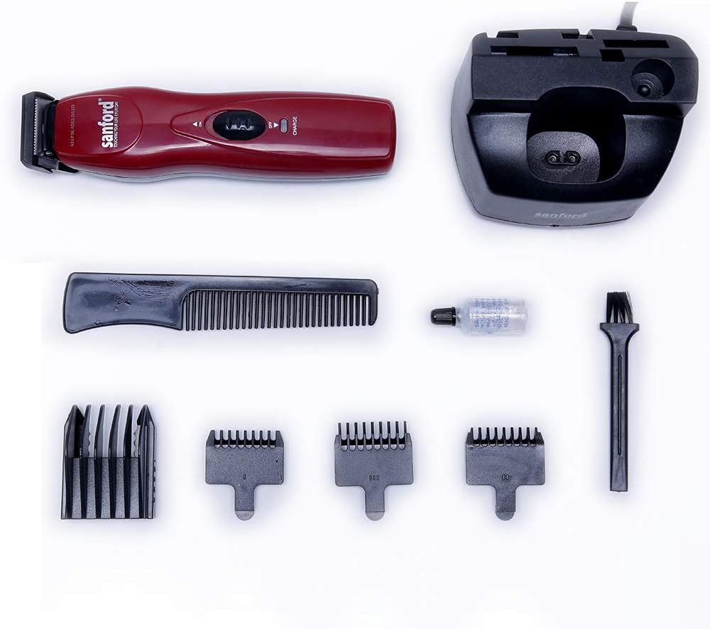 Sanford Hair Clipper for Men SF1975HC | 2-Speed, Dual Head, Sharp & Durable Electric Trimmer
