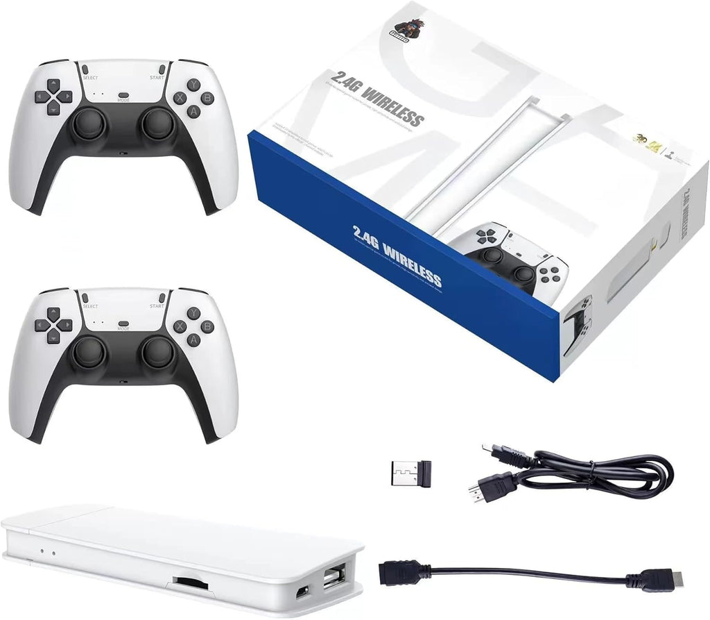 Retro Gaming Stick – 30,000+ Games, 4K HDMI & Wireless Controllers