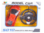 Steering Wheel RC Racing Car – 1:16 Scale Rechargeable Speed Car