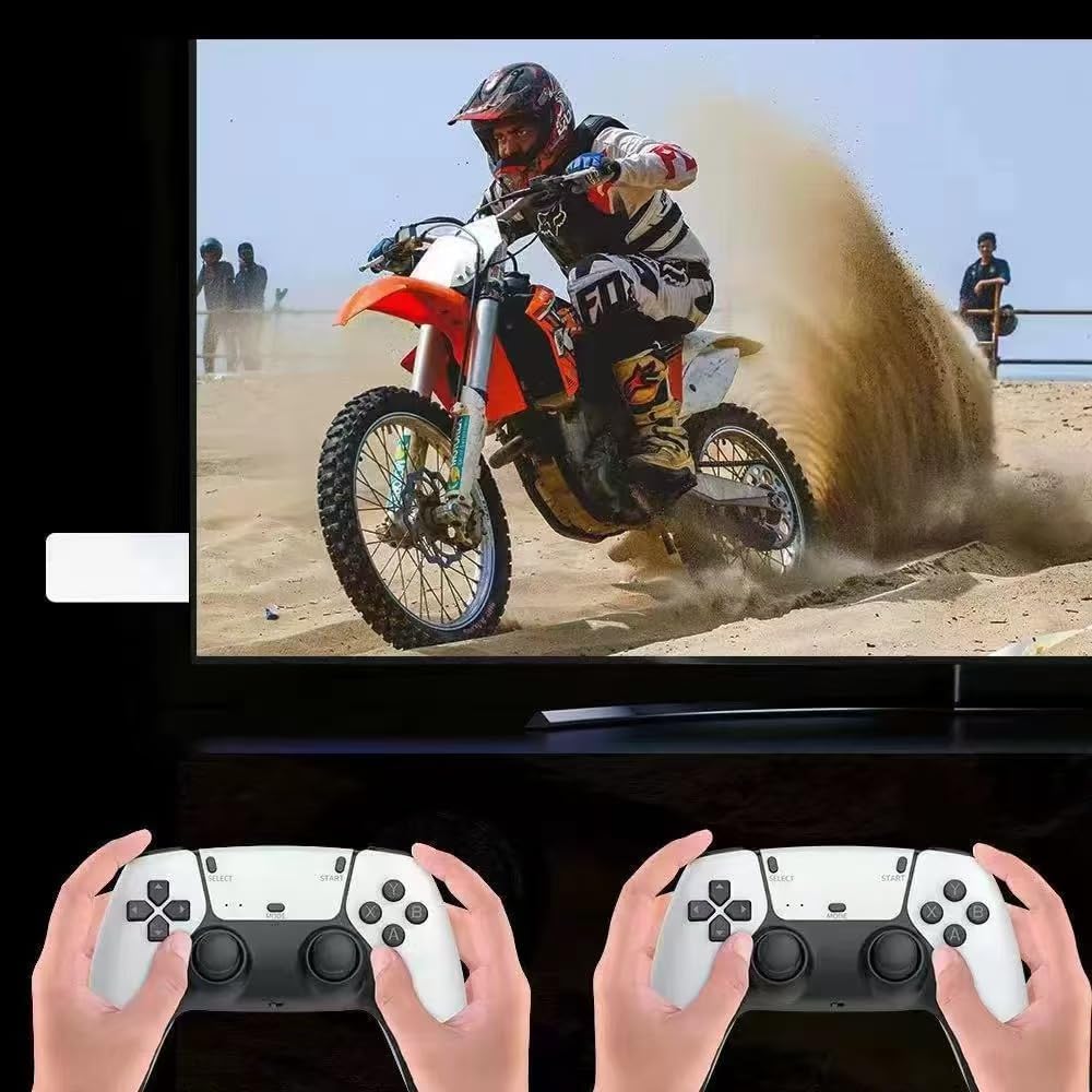 Retro Gaming Stick – 30,000+ Games, 4K HDMI & Wireless Controllers