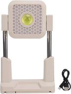 Solar Powered Work Light | 10000 Lumens, Adjustable Height 165.5cm, Rechargeable, Outdoor