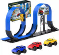 Magnetic Stunt Track Racing Car | Anti-Gravity, DIY Assembly, Inertia Return, Kids Toy