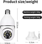 360° WiFi Panorama Security Camera – Smart Home CCTV Monitor