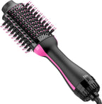 2-in-1 Hair Dryer & Styler Volumizer – Negative Ion, Anti-Frizz & 360° Rotation