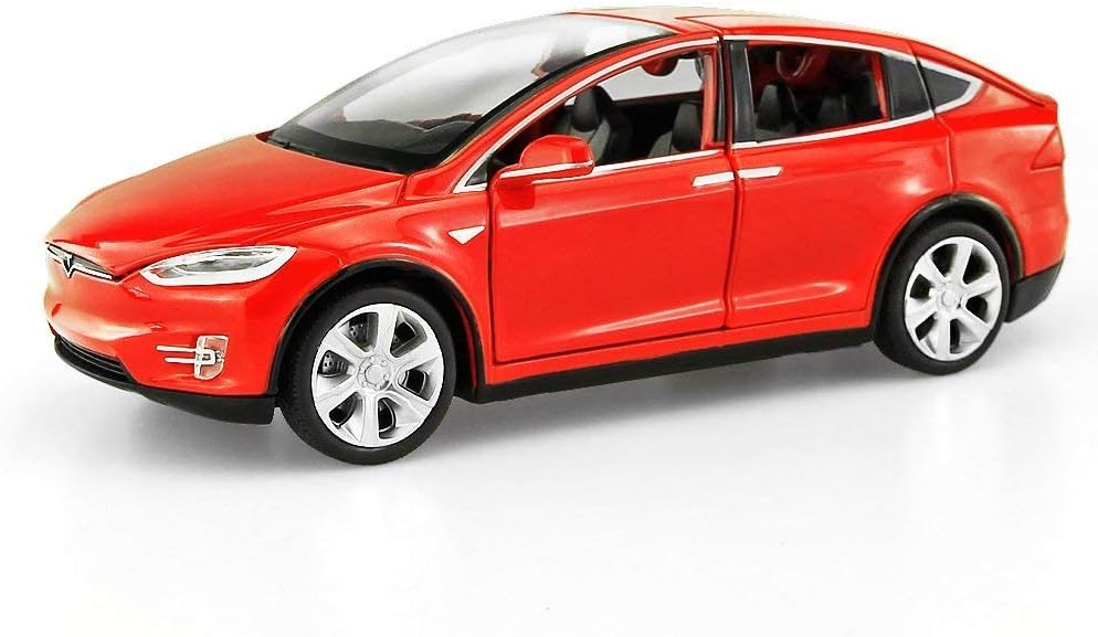 Tesla Diecast Model Car 1:32 Scale | Sound & Light Effects, Zinc Alloy, Kids Toy Age 3+