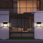 Outdoor Solar Wall Light with Motion Sensor | Wireless, Dusk to Dawn, Weather-Resistant