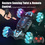 4WD Gesture Sensor Stunt RC Car – 360° Rotating Off-Road with Lights
