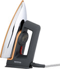 Lightweight Electric Iron 1200W | Ceramic Soleplate, 5 Temperature Settings, 180° Swivel Cord