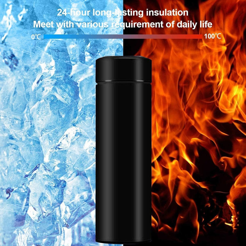 500ml Smart Thermos Cup – LED Temperature Display & 24H Hot/Cold