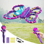 Mini Butterfly Drone for Kids – LED Lights, 360° Flips & Obstacle Avoidance