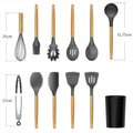 12-Piece Silicone Kitchen Utensil Set – Heat Resistant & BPA-Free