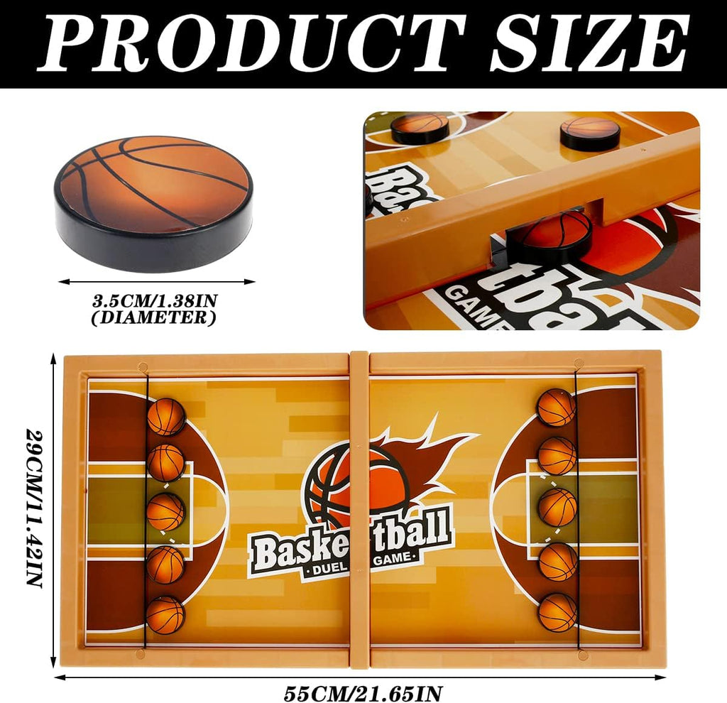 Fast Sling Puck Board Game – Fun Tabletop Game for Kids & Family