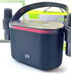 Calus Wireless Karaoke Speaker | 2 Wireless Mics, 4000mAh, Bluetooth, SD Card, USB & AUX