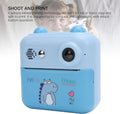 Kids Instant Print Camera | 50MP, 1080P HD, Inkless Printing, 16x Zoom, 2.4" IPS Screen