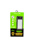 Calus 10000mAh Portable Power Bank | Fast Charging, LED Display, 4 Built-in Cables, Outdoor