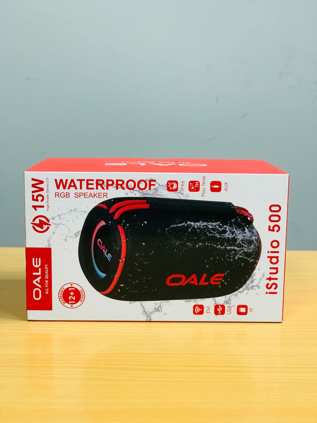 Oale iStudio 500 Waterproof Wireless Speaker | 150W, Long Battery, Outdoor Mountable