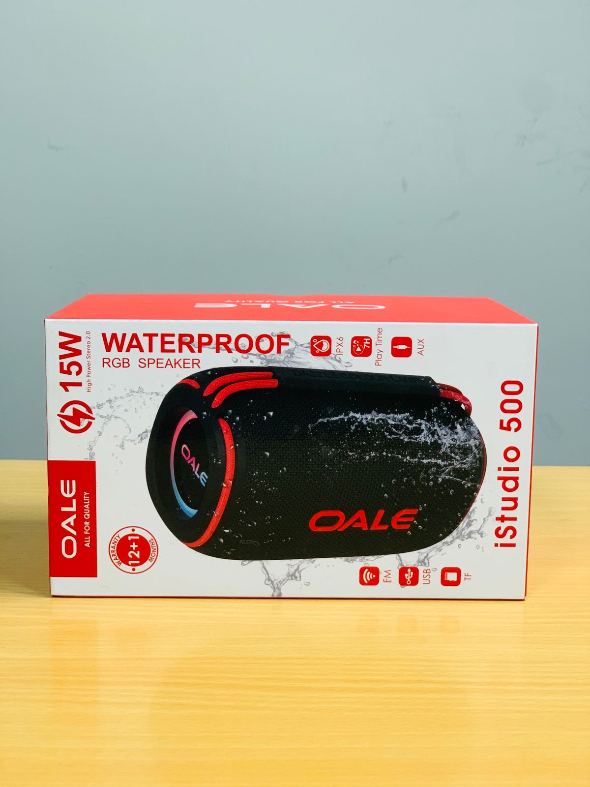 Oale iStudio 500 Waterproof Wireless Speaker | 150W, Long Battery, Outdoor Mountable