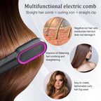 Cordless Hair Straightener Comb – 4 Heat Settings, Ionic & USB Rechargeable