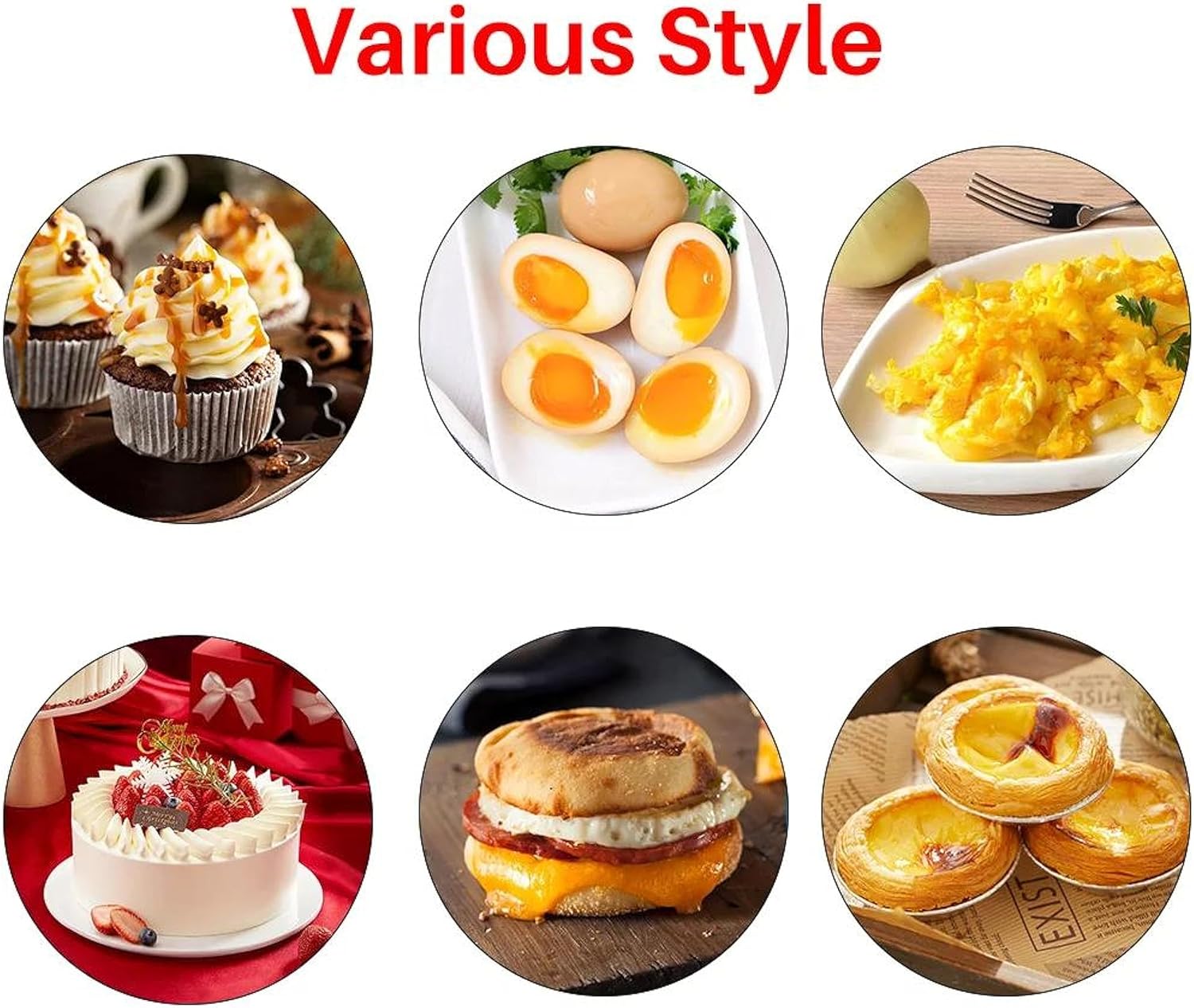 Electric Egg Cooker & Poacher | 350W, 7-Egg Capacity, Auto Shut-Off, Multi-Function