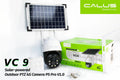 Calus VC-9 Solar 4G Security Camera | 360° Rotating, Waterproof, SIM & SD Card, Two-Way Audio
