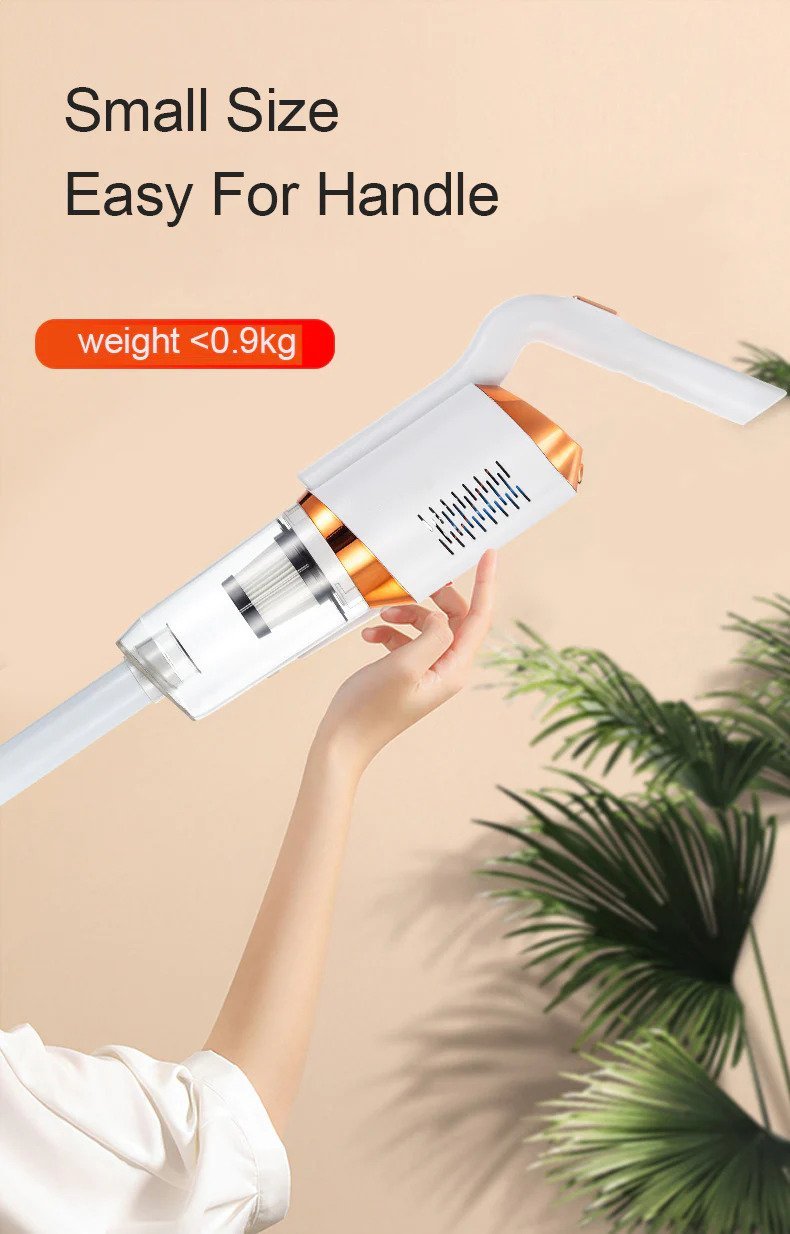 3-in-1 Handheld Stick Vacuum Cleaner | 600W, HEPA Filter, 40-Min Runtime, 1.2L Dustbin