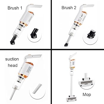 3-in-1 Handheld Stick Vacuum Cleaner | 600W, HEPA Filter, 40-Min Runtime, 1.2L Dustbin