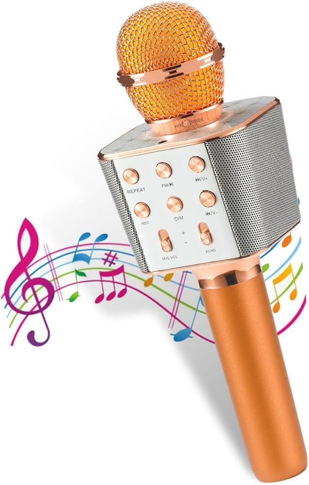 Wireless Karaoke Mic – Portable Bluetooth Microphone